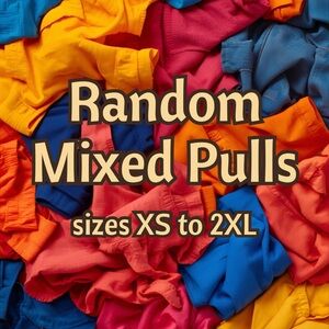 Colorful Mixed Apparel and Shoes